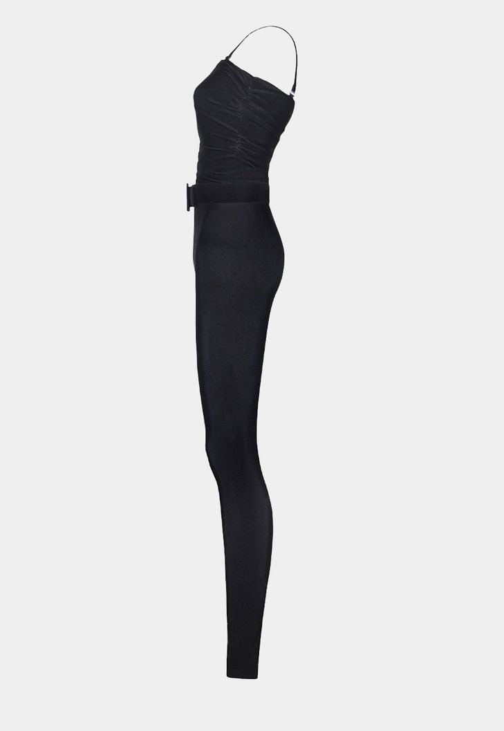 Imagem do produto Macacão Lycra Bardot Preto