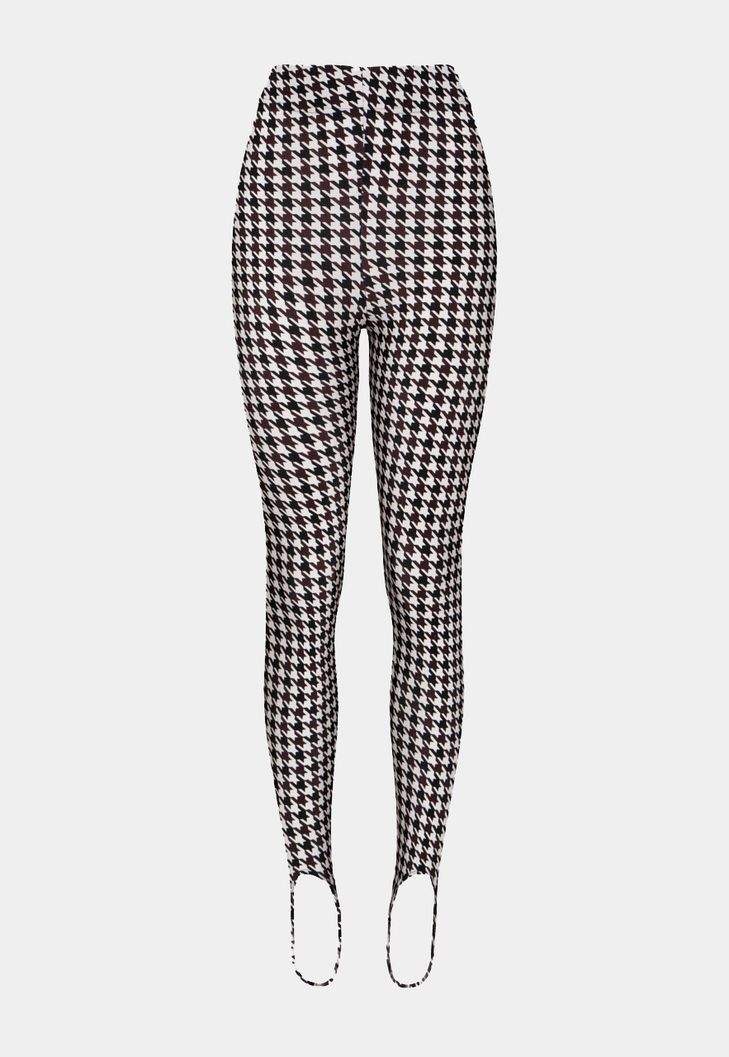 Imagem do produto Calça Fuseau City Estampada Pied Coq 