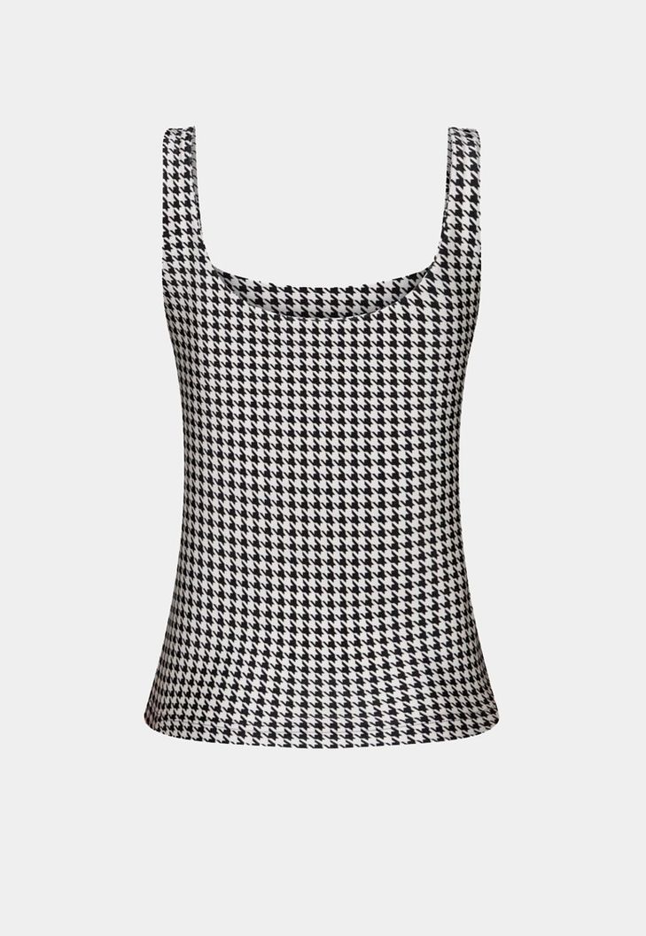 Imagem do produto Regata Classic Estampada Pied Poule 