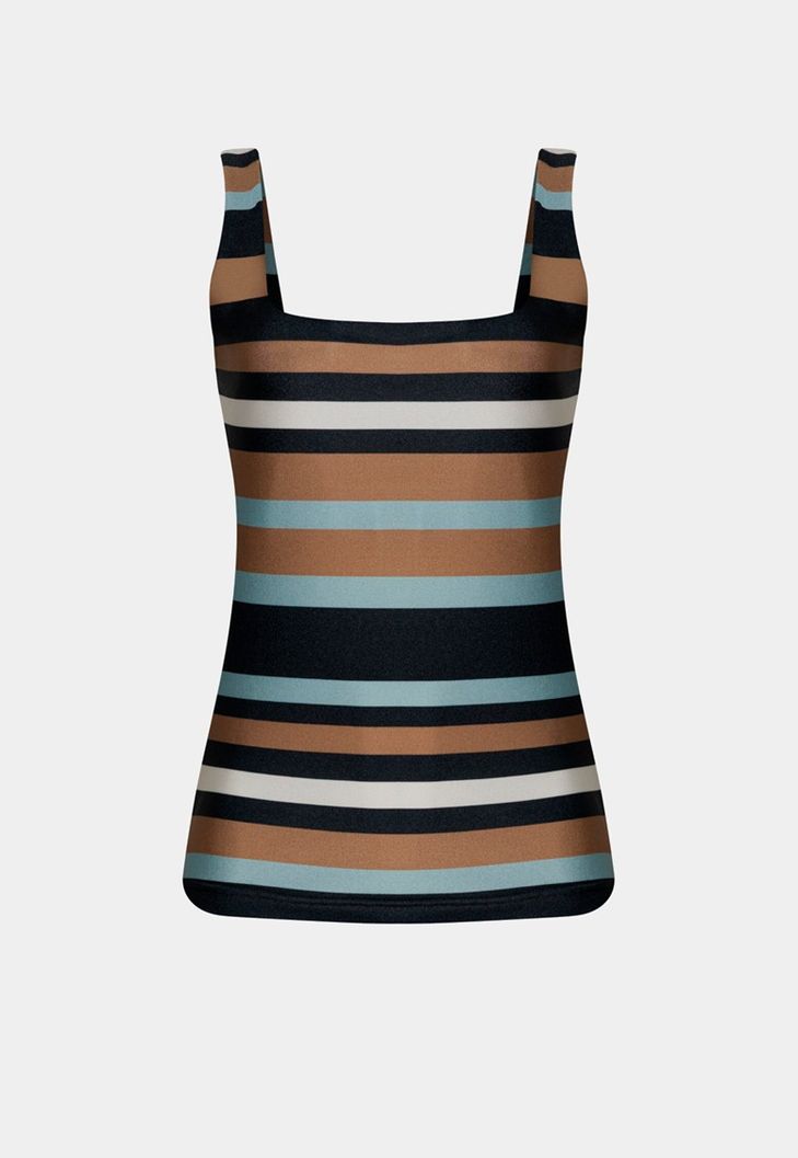 Imagem do produto NEW - Regata Lycra Classic Estampada Lines 