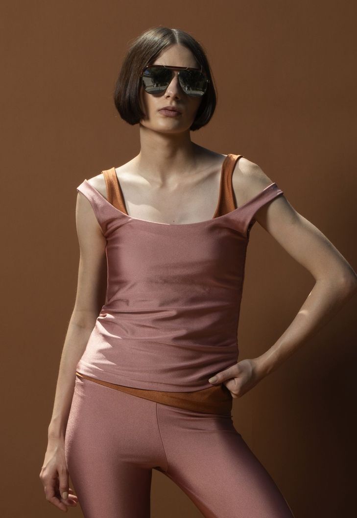 Imagem do produto NEW - Regata Lycra Classic Tea Rose 