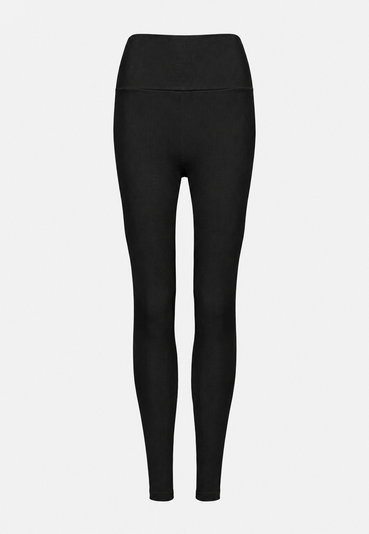 Imagem do produto NEW - Legging Lycra Classic Canelada Preta 