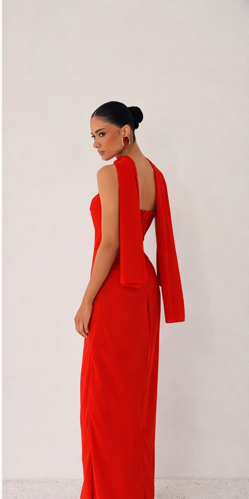 Foto do produto Vestido Festa Hailey Vermelho