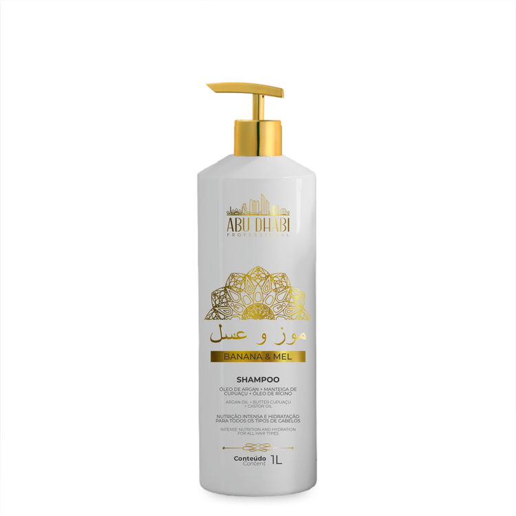 Shampoo Banana & Mel 1L