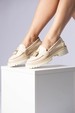 Navegar para imagem no. 4 de Mocassim Tratorado Cristofoli Off White