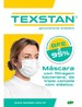 Navegar para imagem no. 2 de Máscara com filtragem bacteriana (BFE), de tripla camada, com elástico, descartável - 50un Texstan