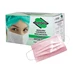 Navegar para imagem no. 1 de Máscara Cirúrgica Rosa Descartável com Elástico caixa com 50 unid Protdesc