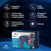 Navegar para imagem no. 5 de MASSAGEADOR PESCOÇO WIRELESS 6D BLUE RELAXMEDIC