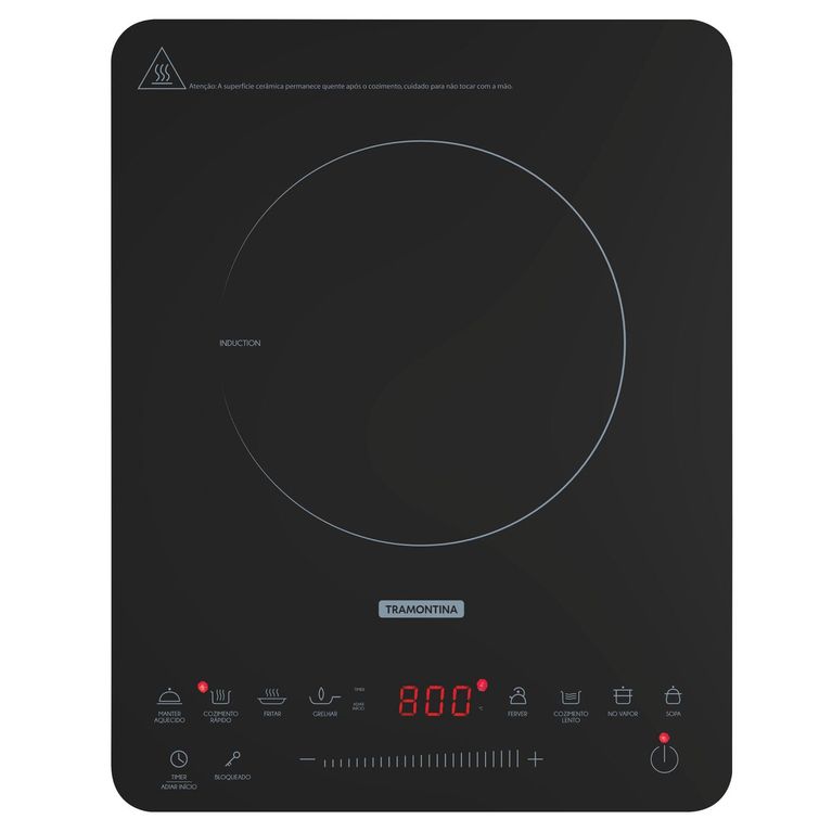Cooktop Tramontina de Indução Slim Touch Ei30 220 Elevato