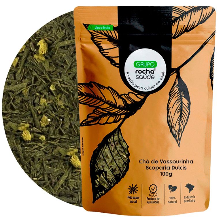 Cha de Pimenta de Macaco Rocha Saude 100% | Rocha Saúde