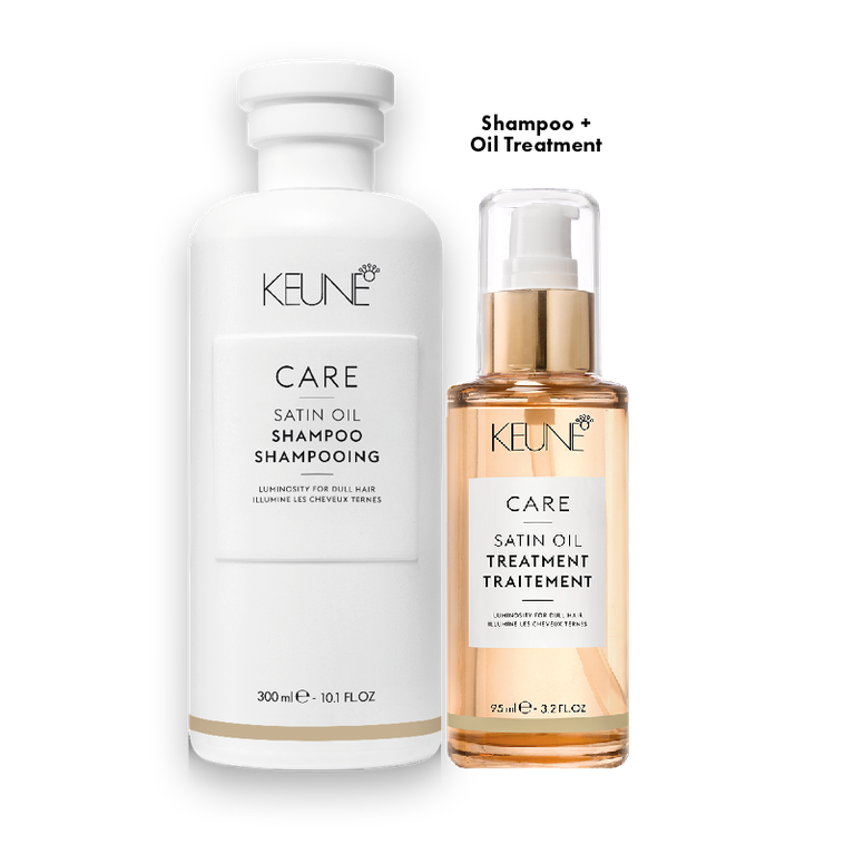 Kit Keune Satin Oil Oil Treatment Shampoo 6856