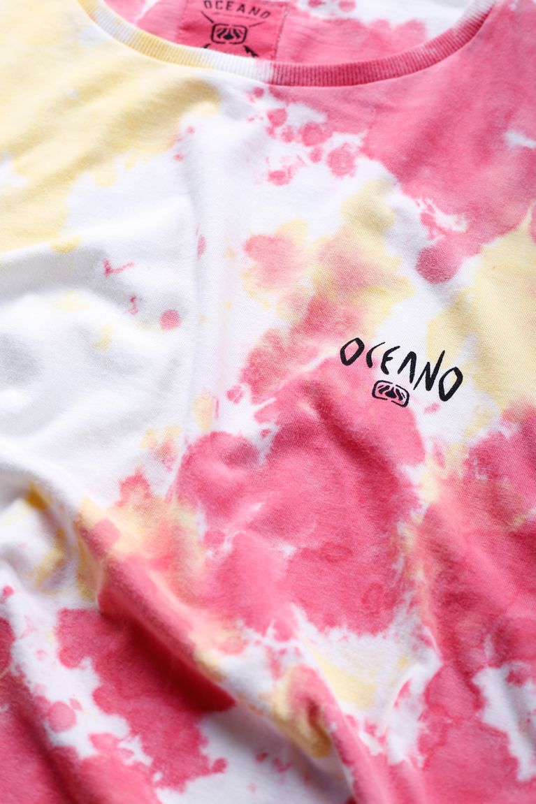 Regata Tie Dye Colortone - Azul Oceano Unissex | Tingimento Artesanal