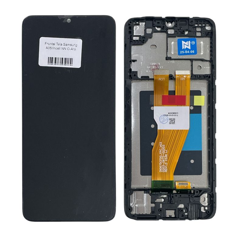 Frontal Tela Samsung A05 PLS LCD NN C-Aro - 5g Parts Distribuidora