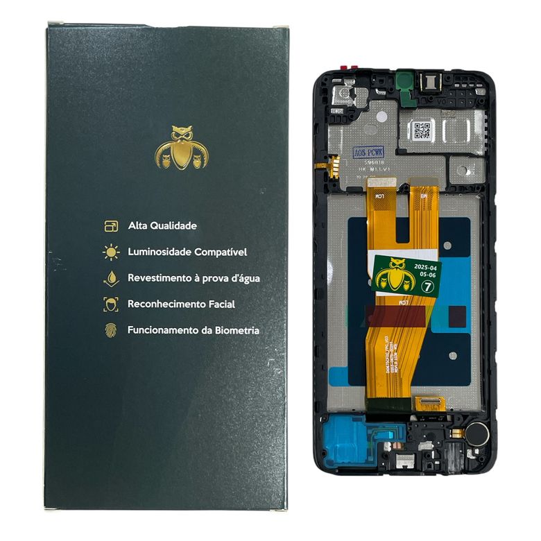 Frontal Tela Samsung A05 PLS LCD WeKeep C- Aro - 5g Parts