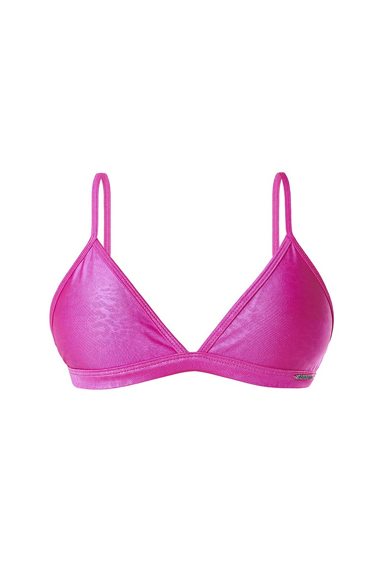 Foto do produto Top de Biquíni Clássico Onça Pink