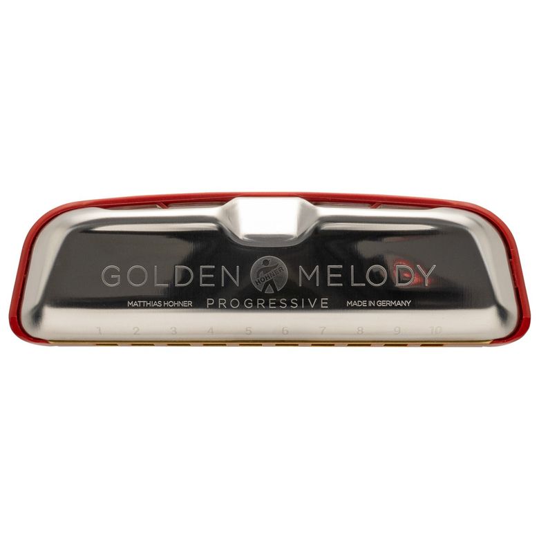 Gaita Diatônica Hohner Golden Melody A Lá 544/20 Com Case