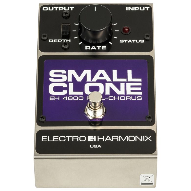 Pedal de Efeito Para Guitarra Electro-Harmonix Small Clone Chorus