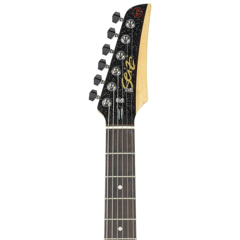 Guitarra Seizi Fun Katana Musashi Midnight Black HSS