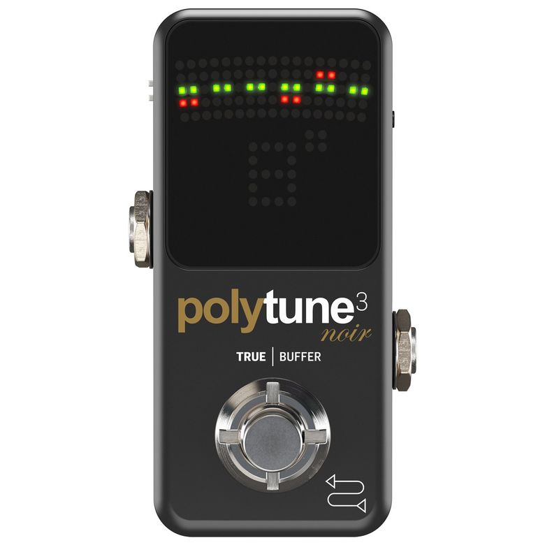 ギター TC Electronic PolyTune 3 Mini Pedal Afinador TC Eletronic Polytune 3 Mini Noir