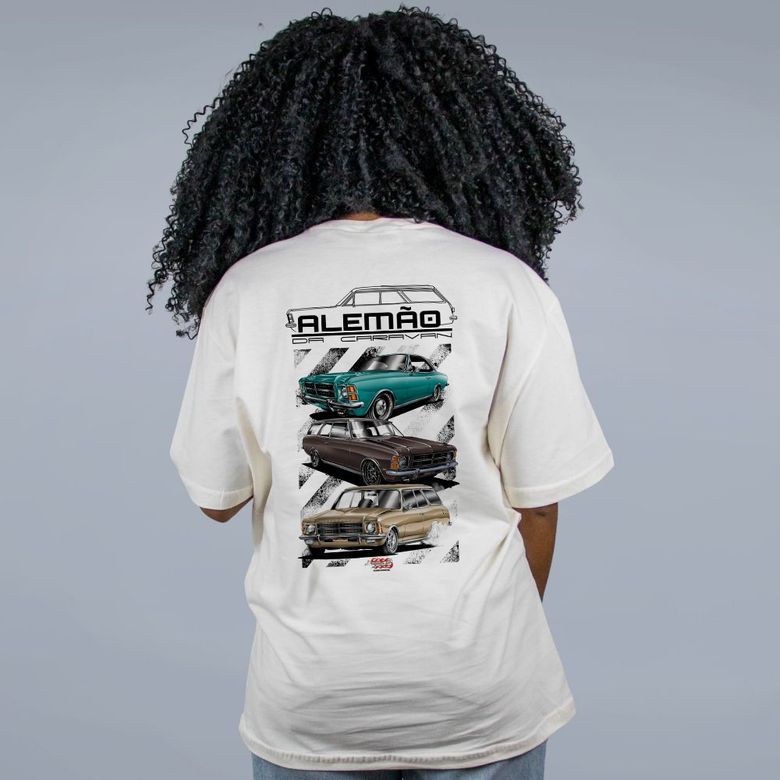 CAMISETA OVERSIZED OFF WHITE - TRIO FORTE - LOLJA - Atelier do