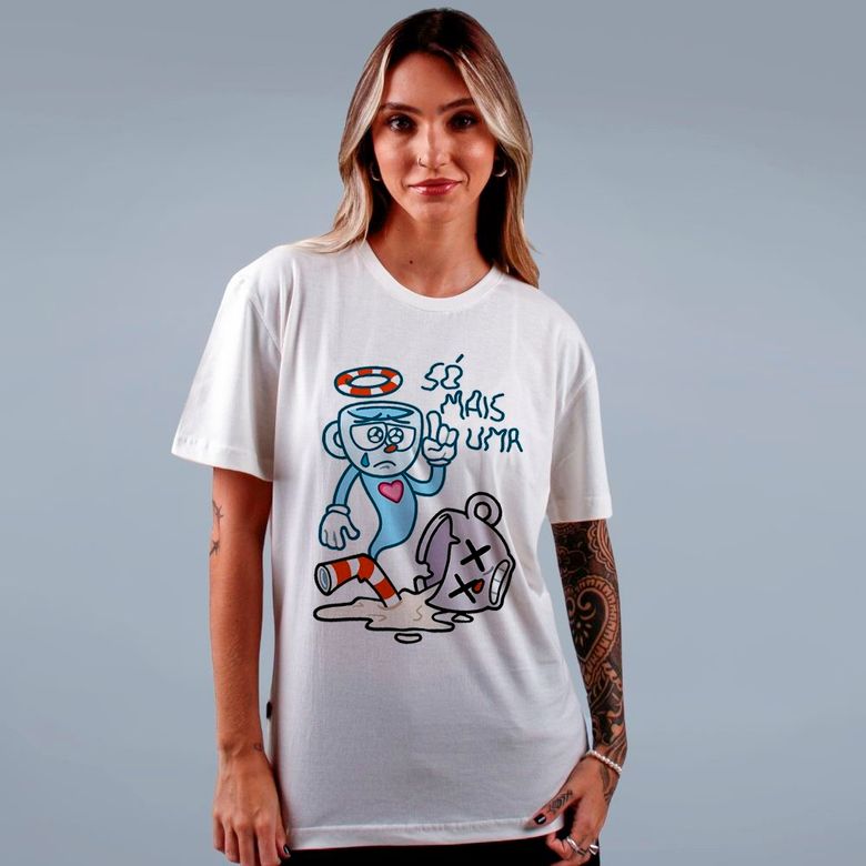 CAMISETA OFF WHITE - CUPSAD - LOLJA - Atelier do Sicko LTDA