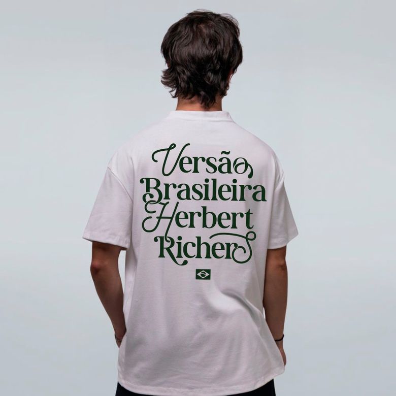 CAMISETA OVERSIZED OFF WHITE - VERSÃO BRASILEIRA - LOLJA - Atelier