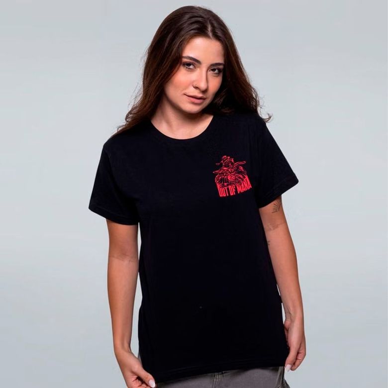 CAMISETA PRETA - OUT OF MANA - LOLJA - Atelier do Sicko LTDA