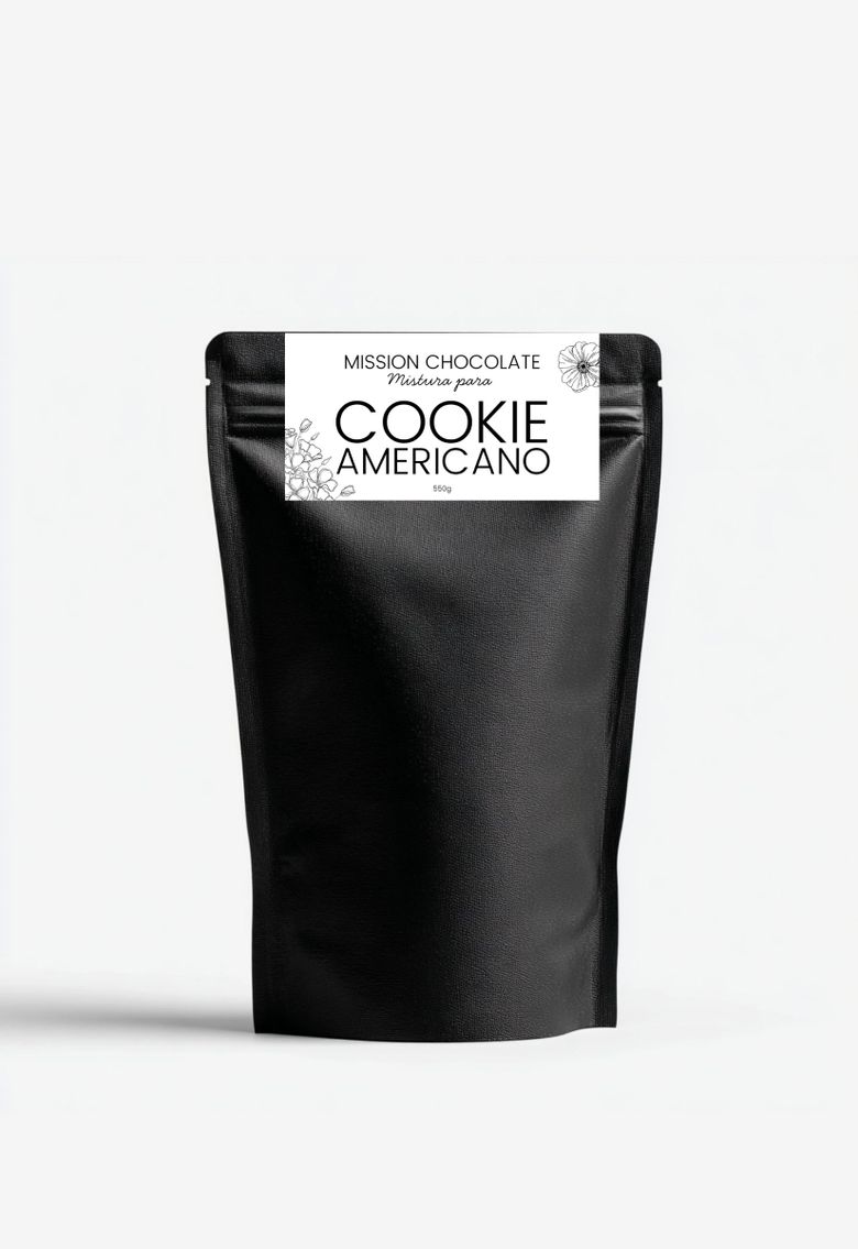 MISTURA PARA COOKIE AMERICANO 550G - Mission Chocolate