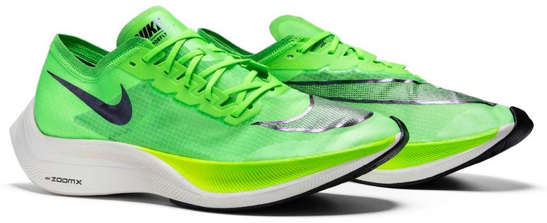 Zoom X Vaporfly Next % Electric Green ② Tênis Nike ZoomX Vaporfly NEXT% Electric Green