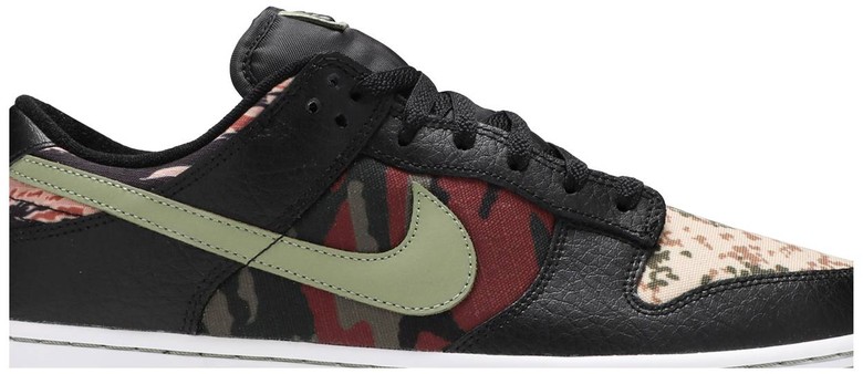 スニーカーDUNK LOW SE BLACK MULTI-CAMO - スニーカー