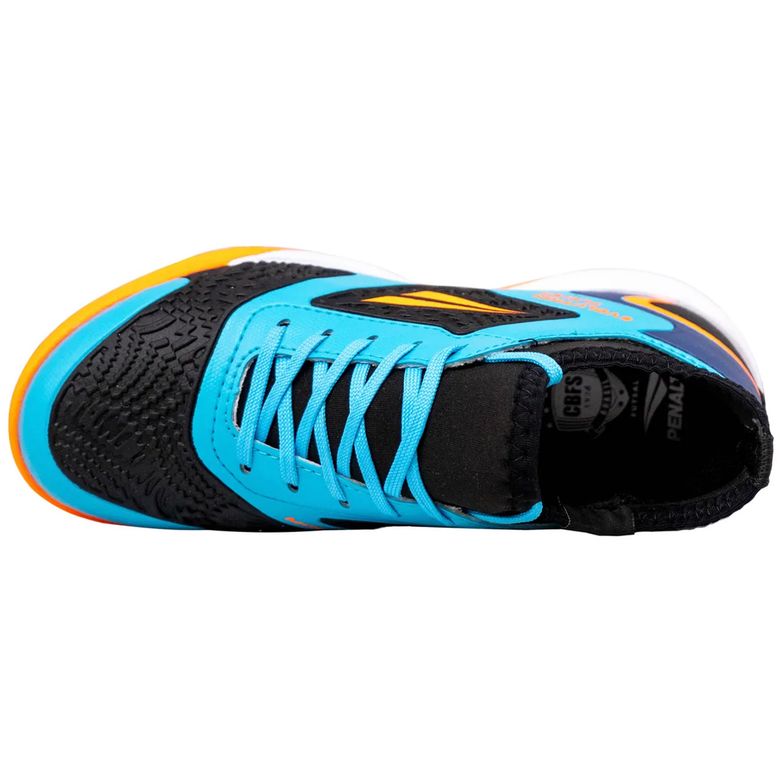 Chuteira Futsal Penalty Evolution Player LCK Y-1 Unissex Turquesa