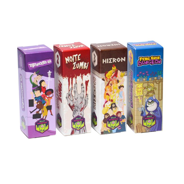 Combo Linha Stick 1 a 4 (Jelly Monster) - Toca do Tabuleiro