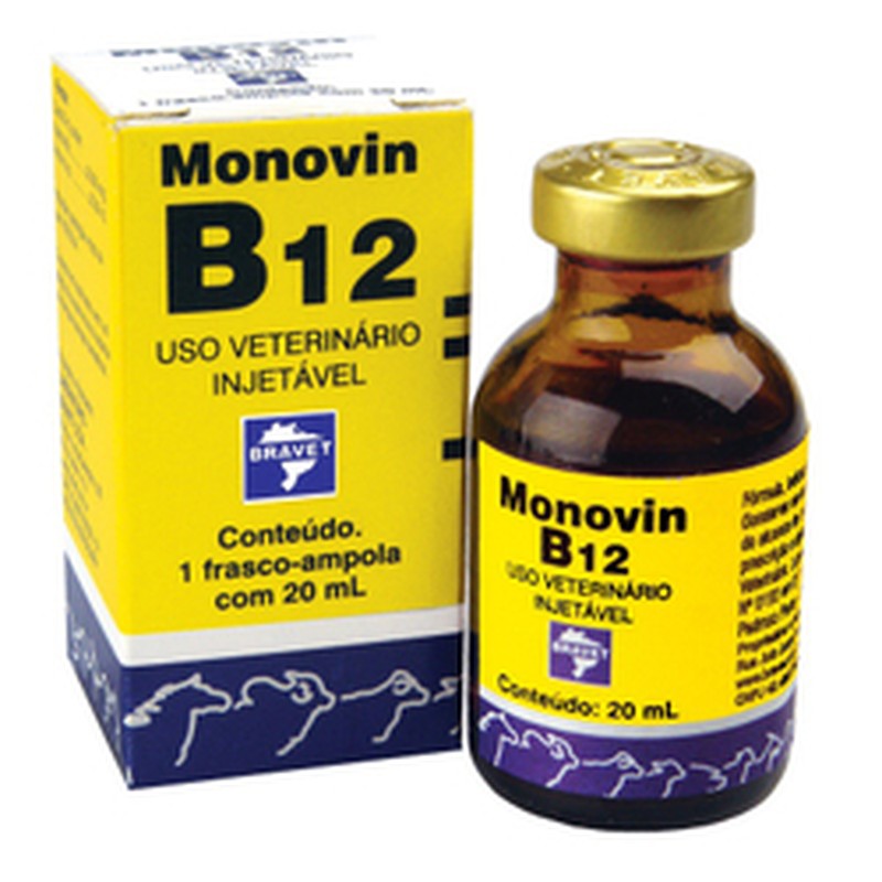 Monovin B 12 Injetável 20ml