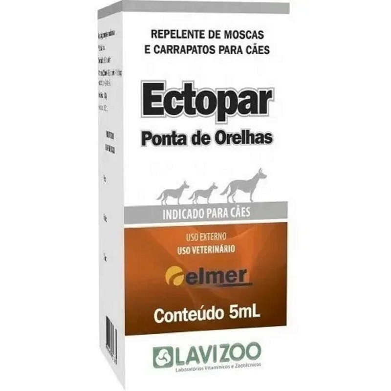 Ectopar Ponta de Orelha 5ml