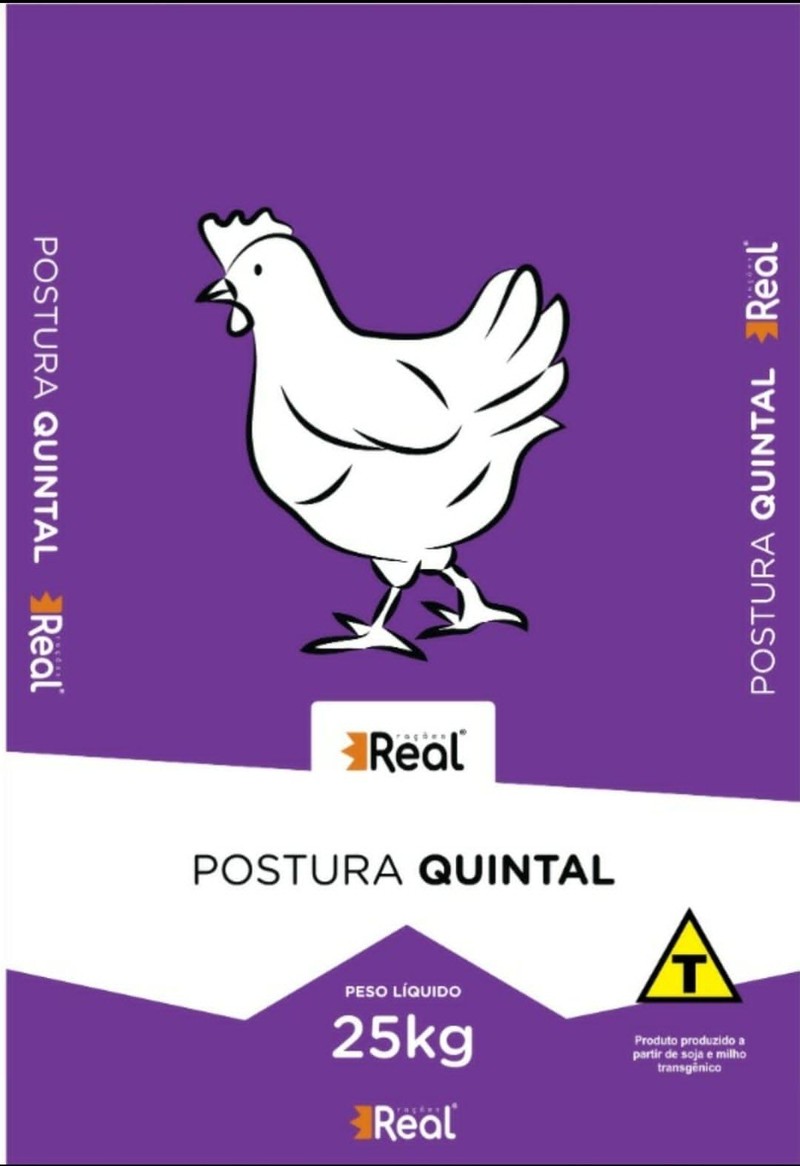 Real Aves Postura Quintal Triturada 20kg