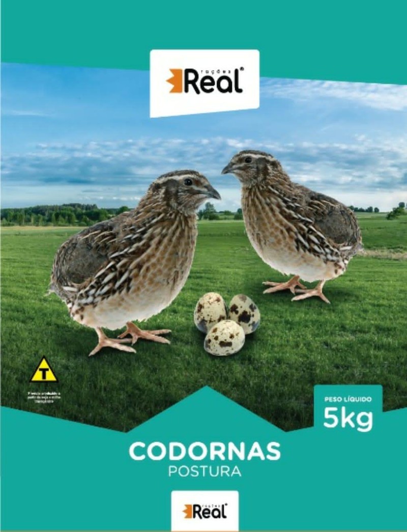 Real Codornas Postura 5kg