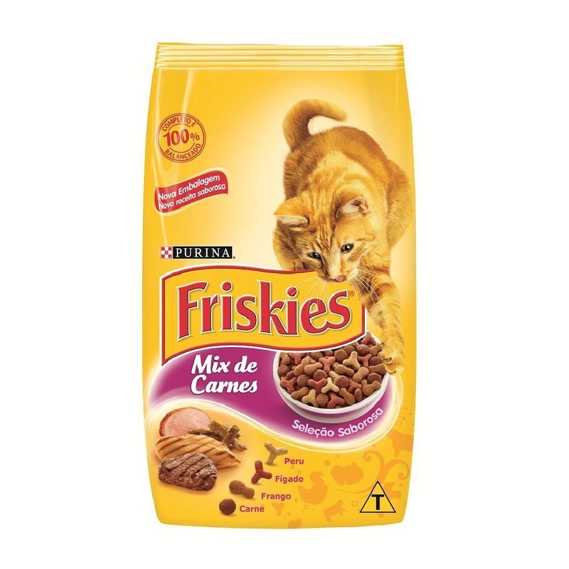 Friskies sabor Mix de Carnes para Gatos Adultos 10.1kg