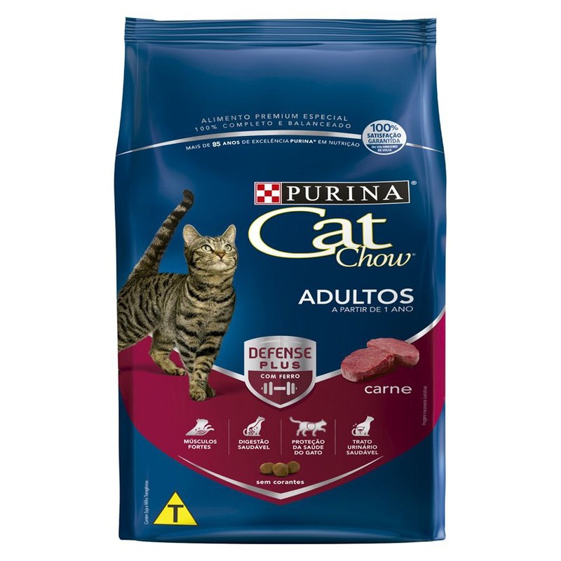 Cat Chow sabor Carne para Gatos Adultos 10.1kg