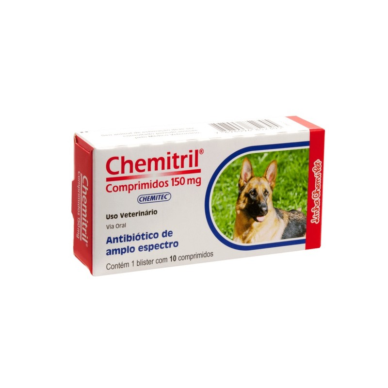 Chemitril 150mg caixa com 10 comprimidos