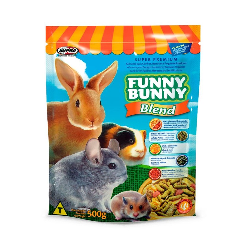 Funny Bunny Blend para Roedores 500g