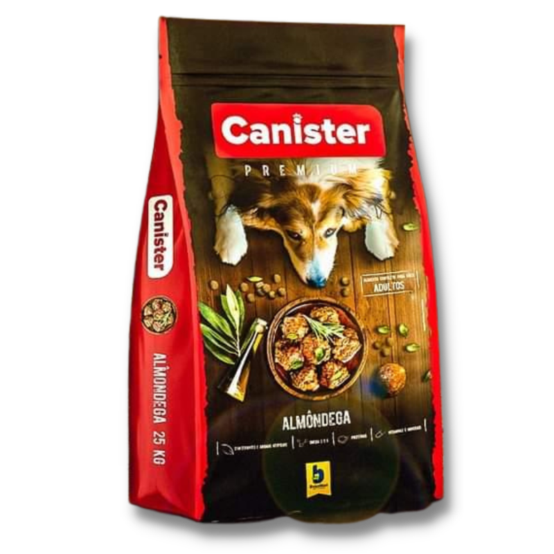 Canister Premium sabor Almôndega para Cães Adultos 10.1kg