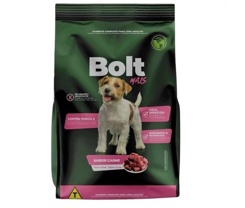 Bolt ração para Cães Adultos 7kg