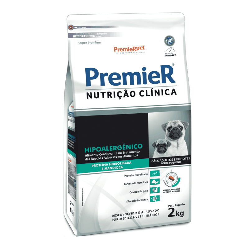 Premier Nutrição Clínica Hipoalergênico Proteína Hidrolisada e Mandioca2kg