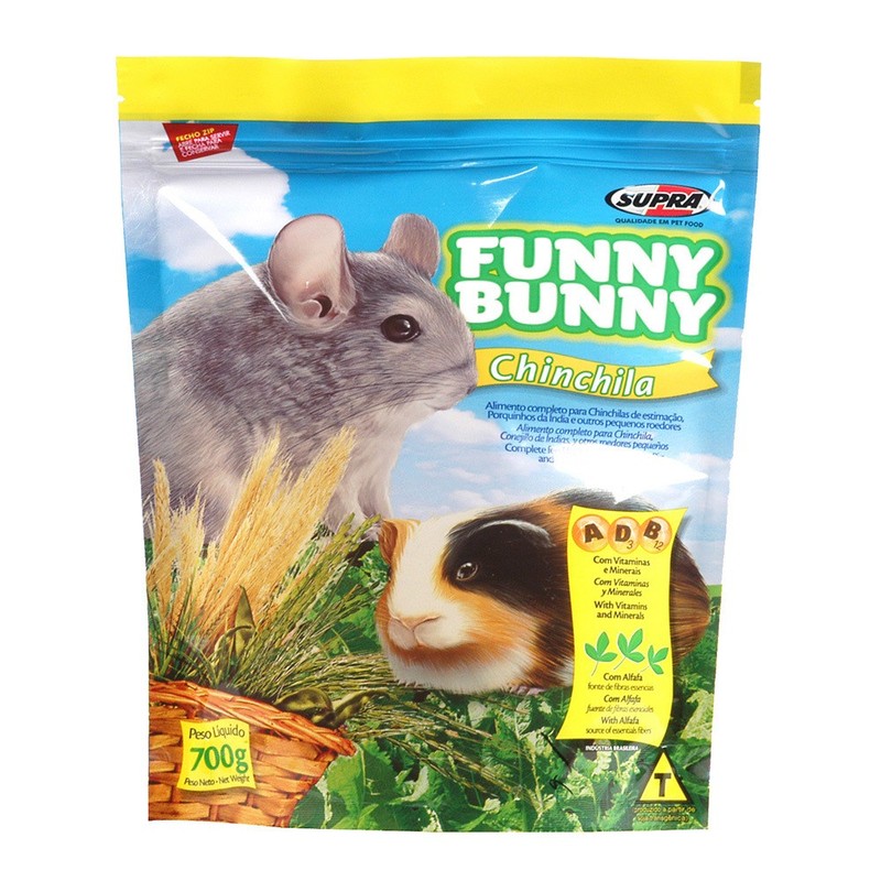 Funny Bunny para Chinchila 700g