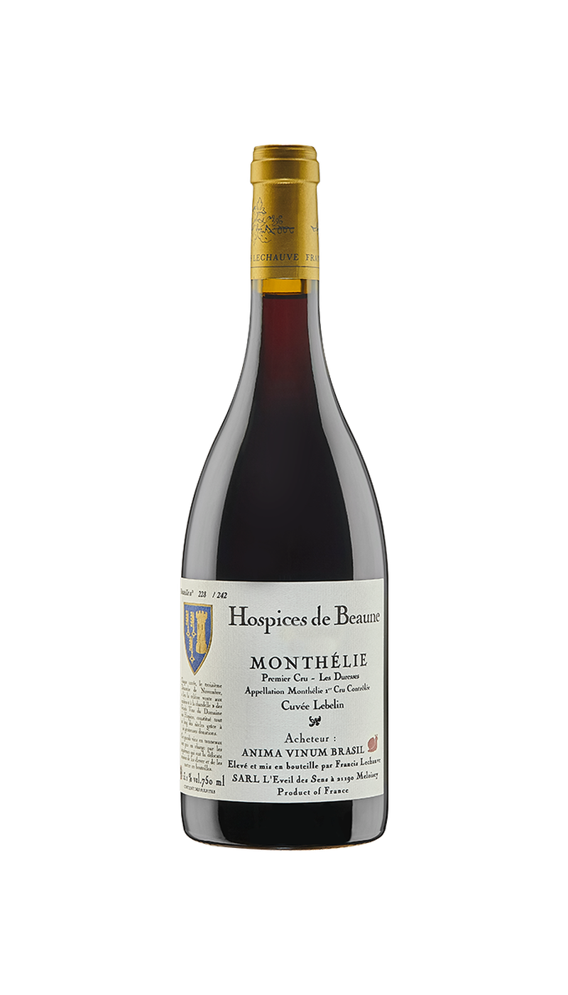 Vinho Tinto Monthelie 1er Cru Les Duresses Cuvée Lebelin