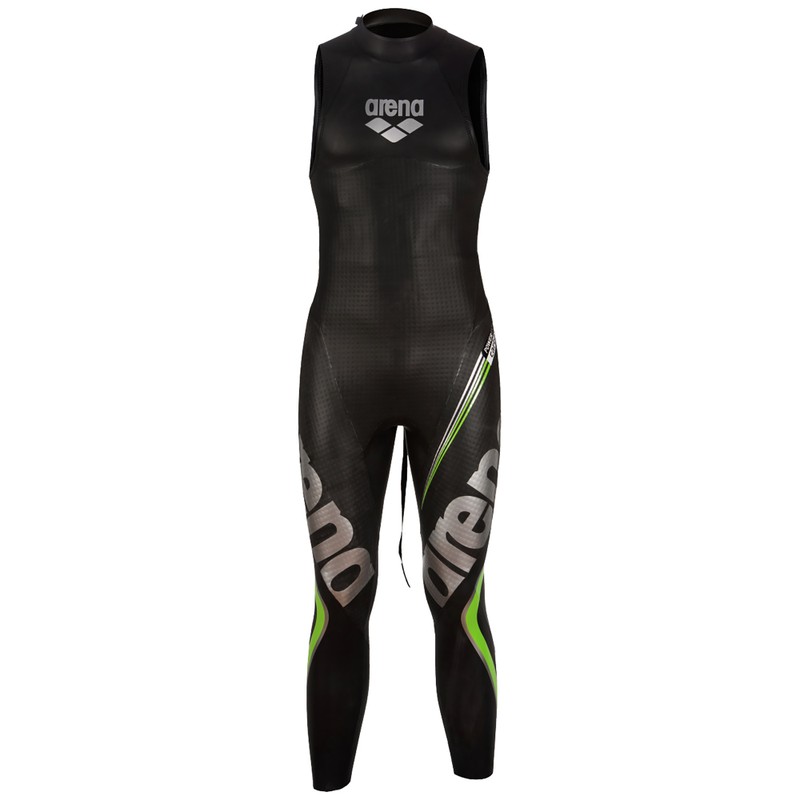 Traje Masculino Triatlon Triwetsuit Carbon Sem Manga Arena