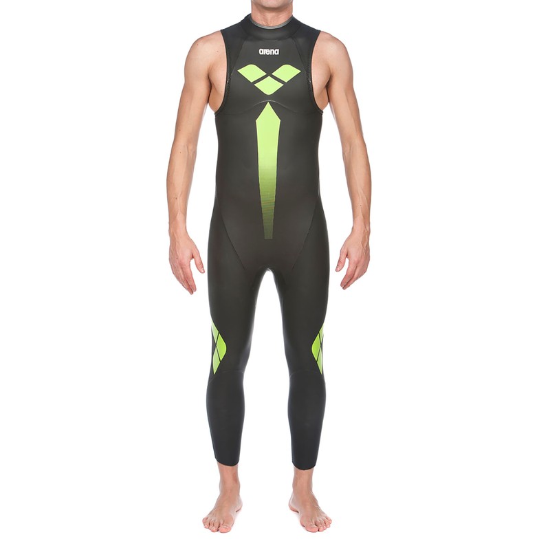 Traje Masculino Triatlon Triwetsuit Carbon Sem Manga Arena