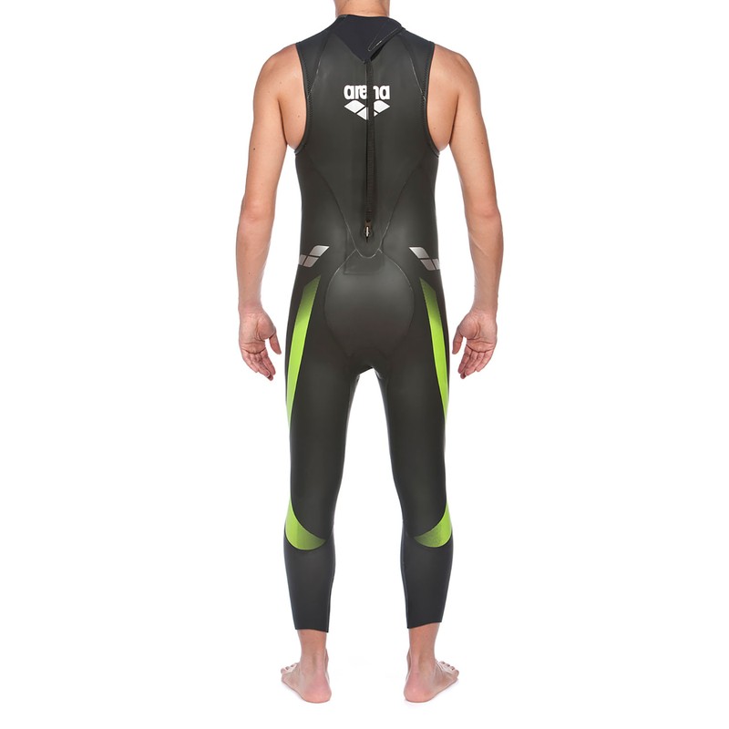 Traje Masculino Triatlon Triwetsuit Carbon Sem Manga Arena