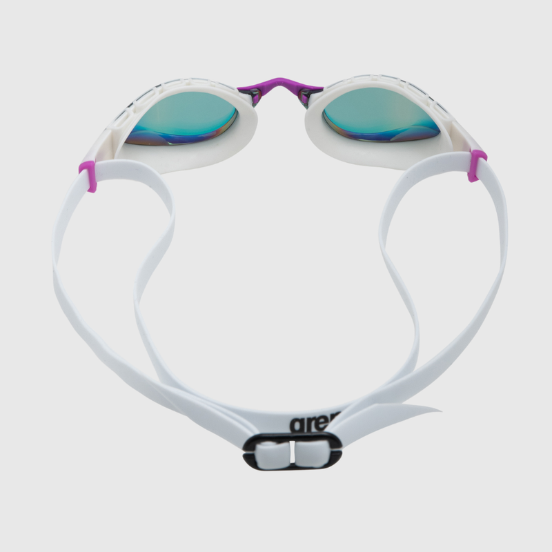 Óculos de Natação Air Sonic Dourado e Branco arena 