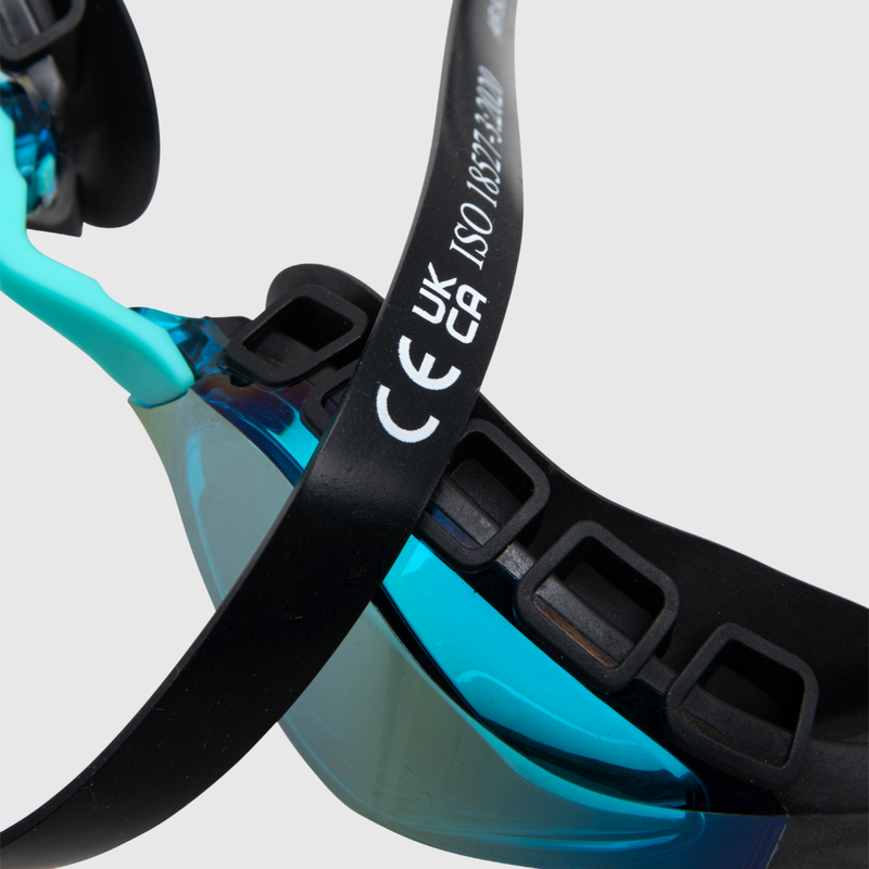 Óculos de Natação Air Sonic Azul Água e Preto arena 